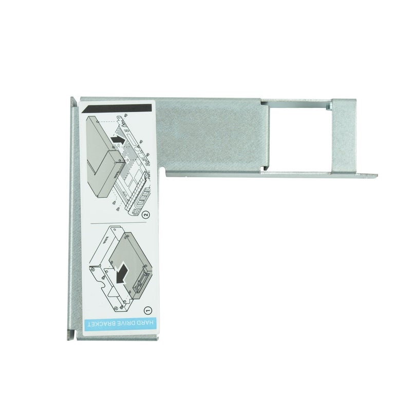 Highfine 2.5" 9W8C4 Y004G SSD Adapter Bracket for DELL 3.5" F238F G302D X968D F9541 SAS SATA Hard Drive Caddy Tray Enclosure with Screws - Image 3